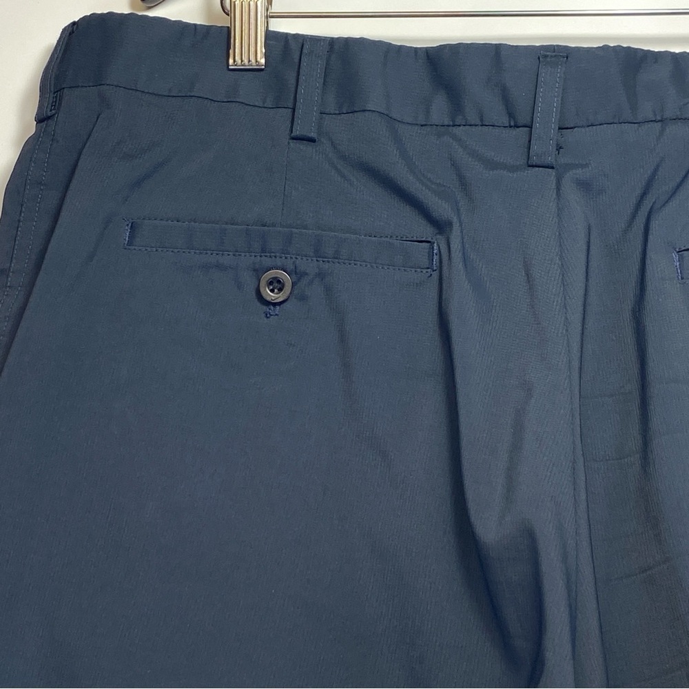 Nike Mens 38x30 ALTERED HEM 28" Length Golf Pants Dri-Fit Navy Blue Pockets - Picture 13 of 15